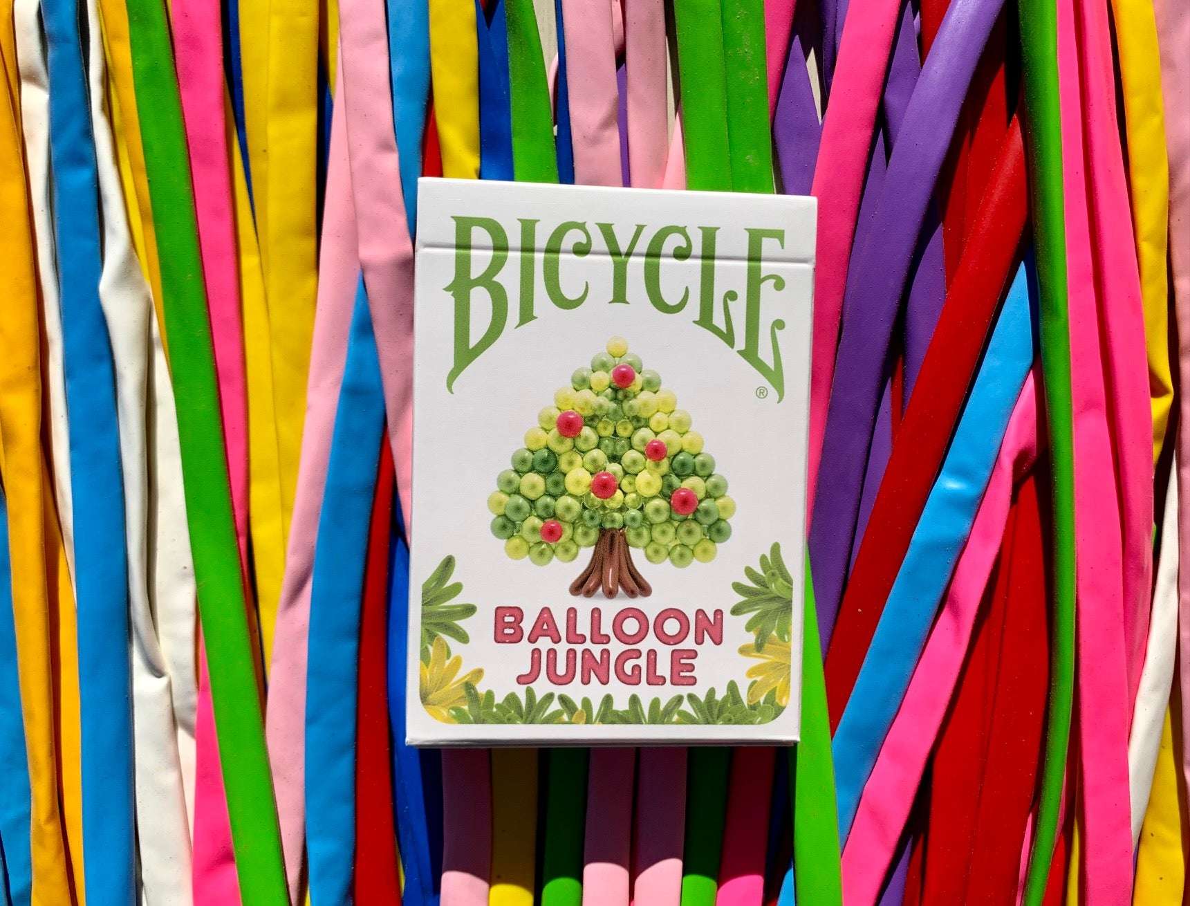Balloon Jungle Stripper Bicycle Playing Cards - Image 2