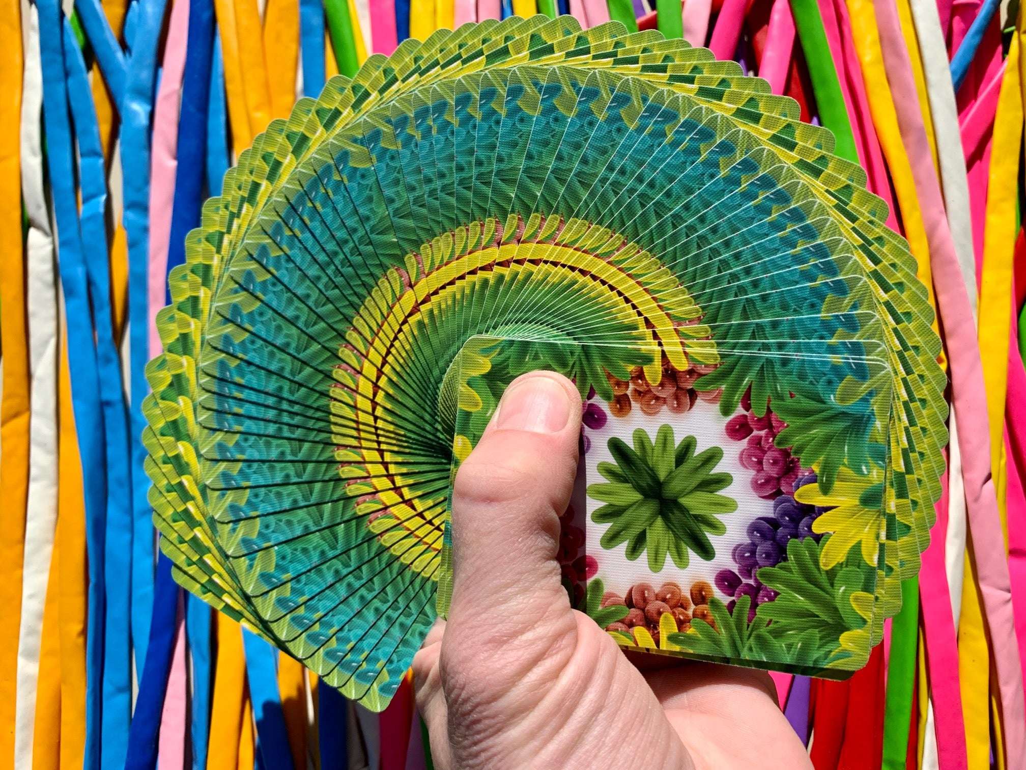 Balloon Jungle Stripper Bicycle Playing Cards - Image 3