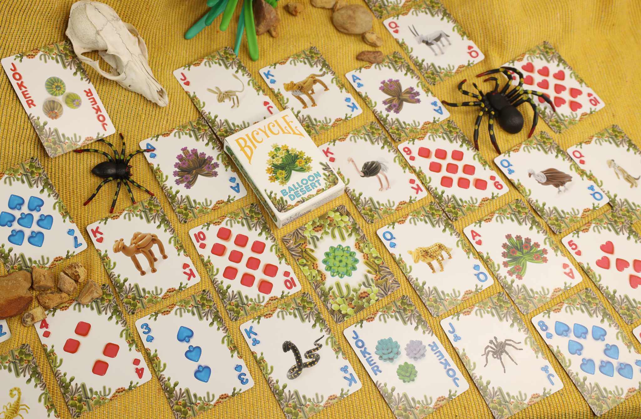 Balloon Ocean and Desert Bicycle Playing Cards - Limited Edition Set - Image 2