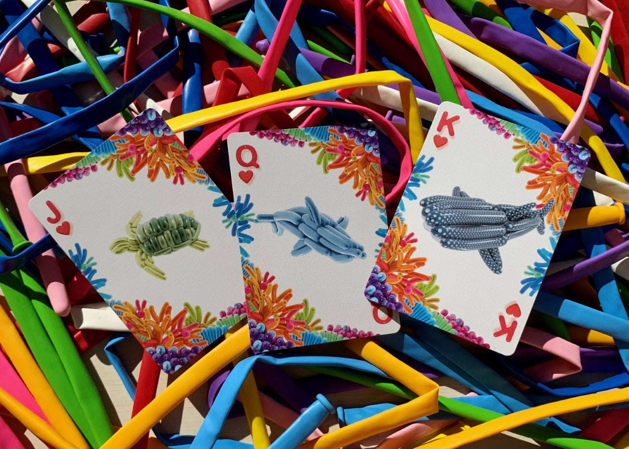 Balloon Ocean (No Seal) Bicycle Playing Cards - Image 6