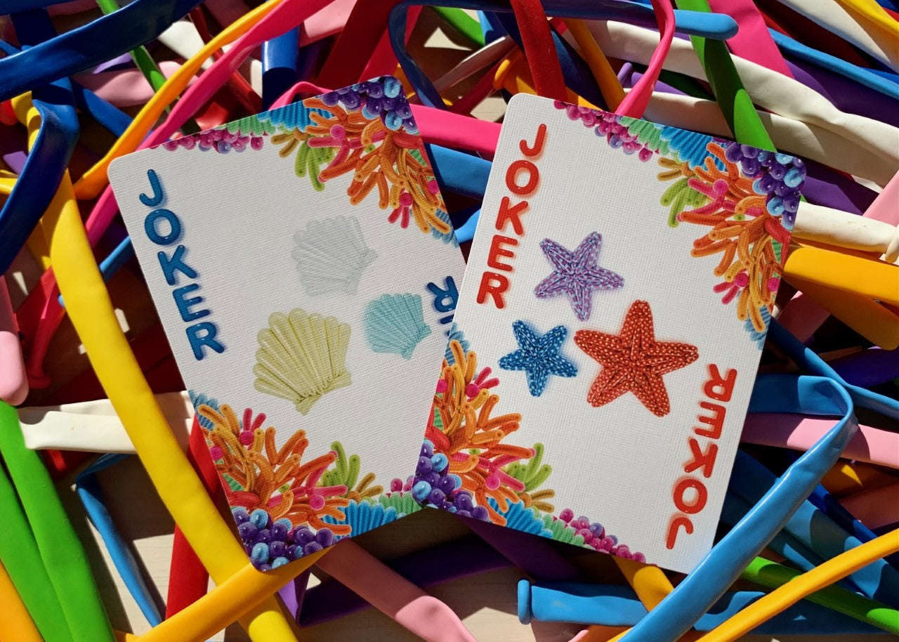 Balloon Ocean (No Seal) Bicycle Playing Cards - Image 9