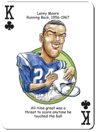 Baltimore Football Heroes Playing Cards - Image 2