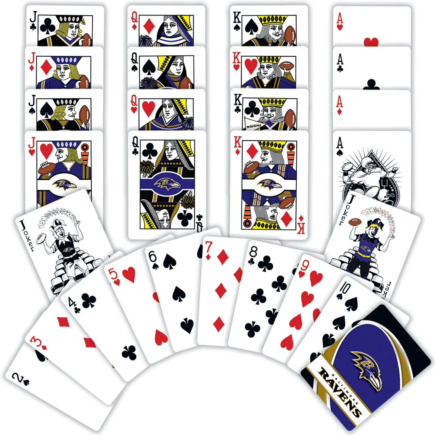 Baltimore Ravens Playing Cards – Ca-Caw! - Image 3