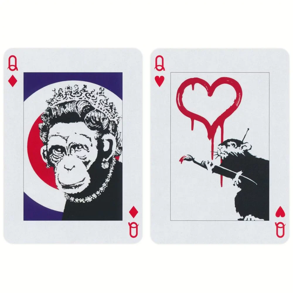 Banksy Playing Cards by Piatnik - A Deck of Revolutionary Art - Image 5