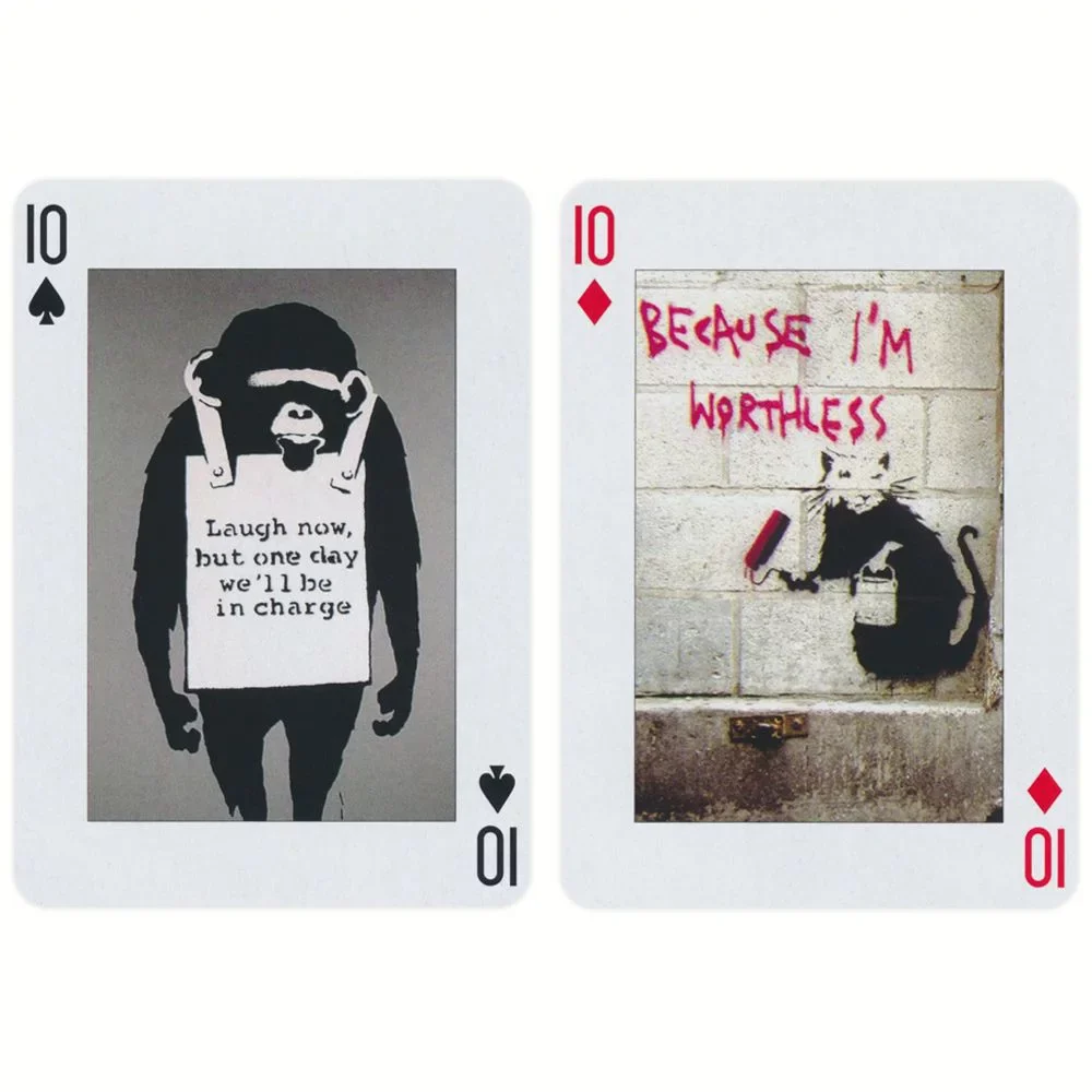 Banksy Playing Cards by Piatnik - A Deck of Revolutionary Art - Image 6