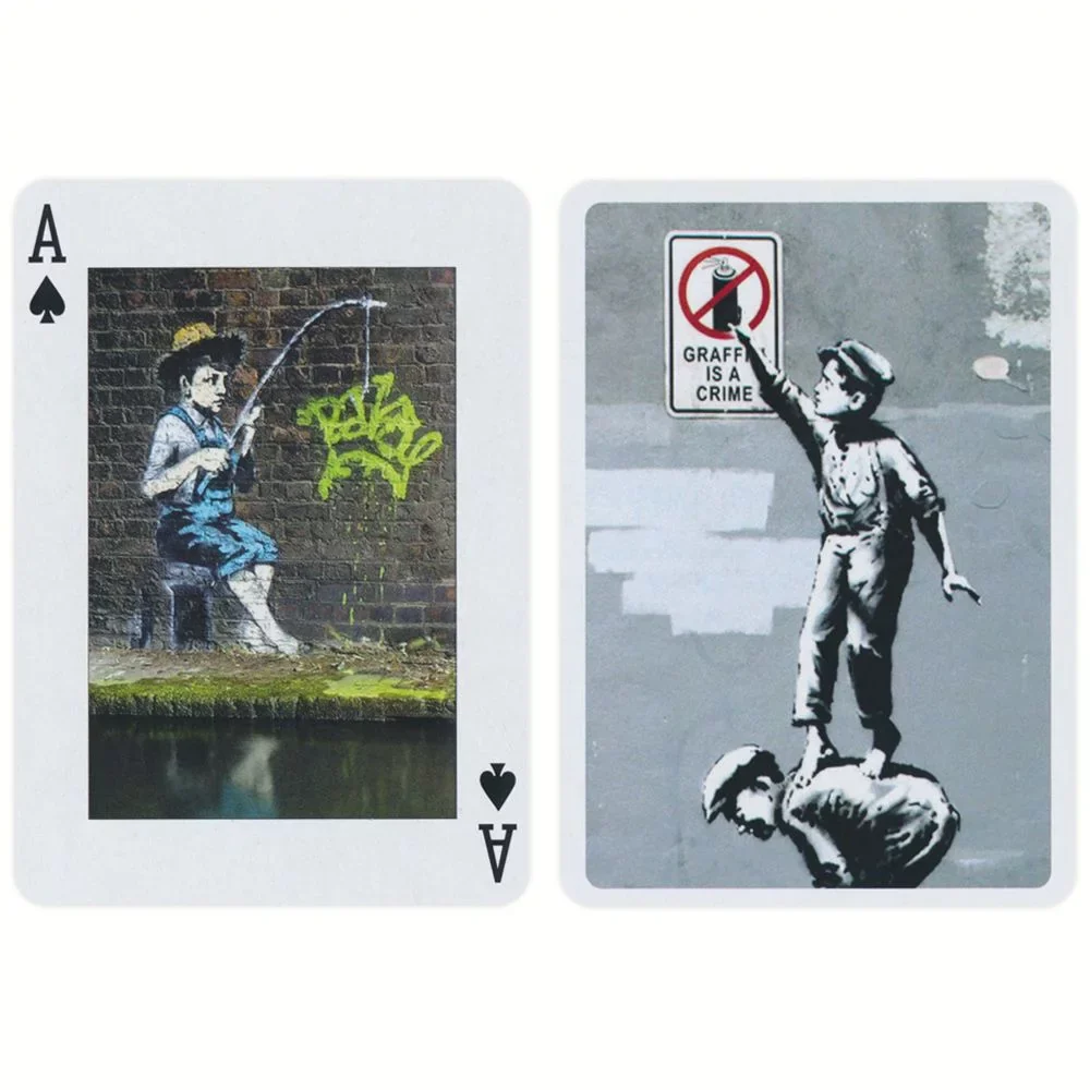 Banksy Playing Cards by Piatnik - A Deck of Revolutionary Art - Image 8