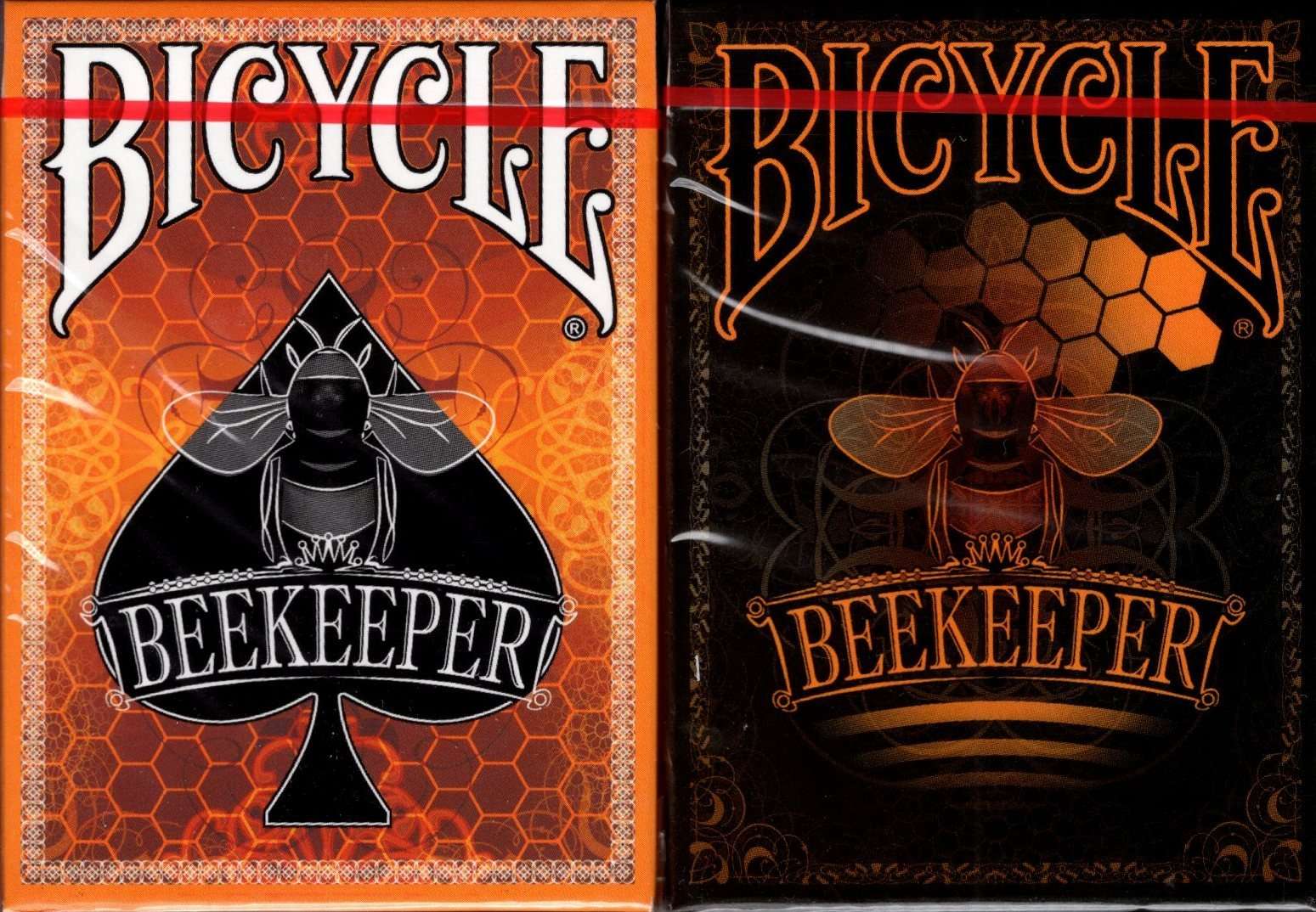 Beekeeper Gilded Bicycle Playing Cards