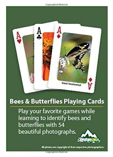 Bees & Butterflies Playing Cards - Image 3