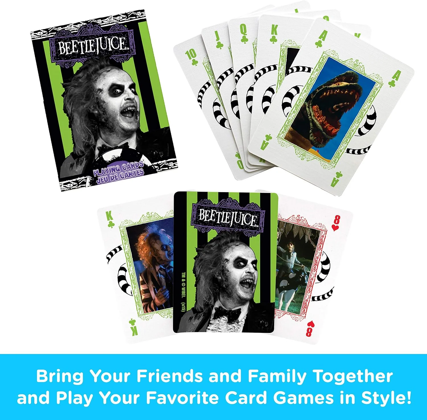 Beetlejuice Playing Cards - A Spooky Game Night Essential - Image 2