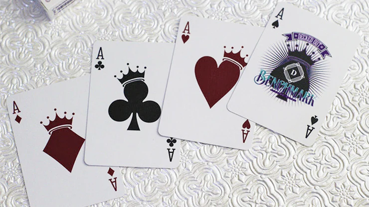 Benchmark Purple Playing Cards USPCC - Image 2