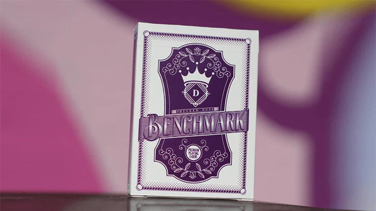 Benchmark Purple Playing Cards USPCC - Image 7