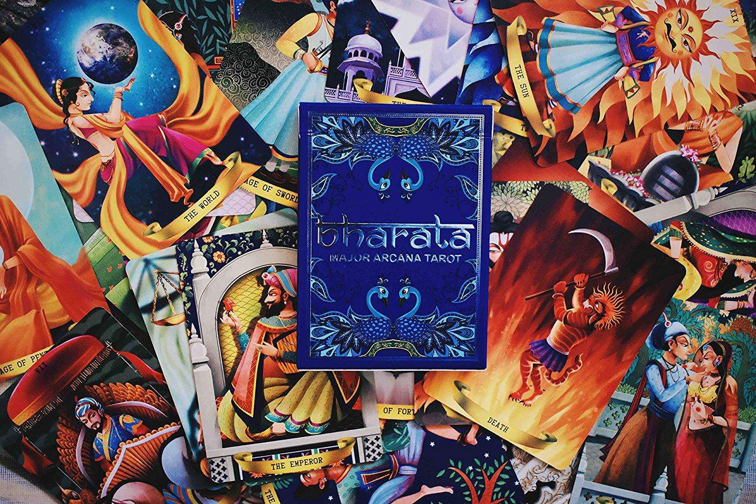 Bharata Gold Gilded Tarot Major Arcana WJPC - Image 3