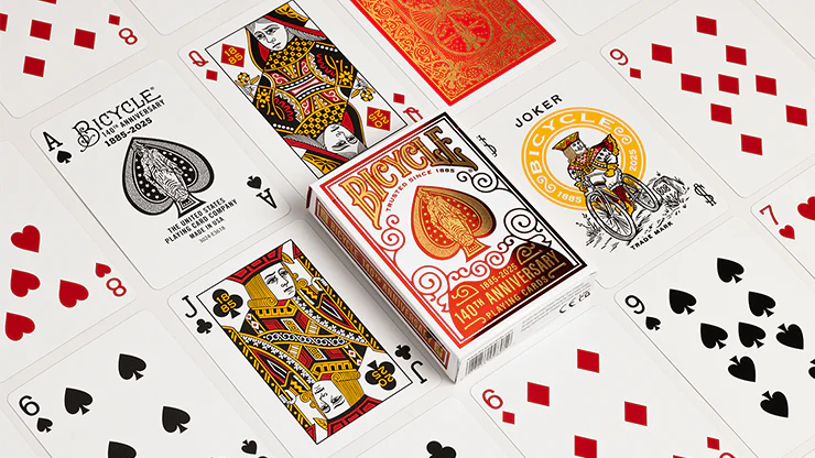 Bicycle 140th Anniversary Playing Cards - A Tribute to Classic Design - Image 4
