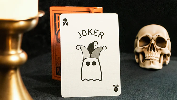 Bicycle Boo Back Playing Cards Orange - Image 6