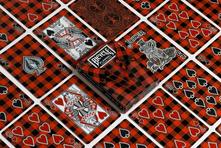 Bicycle Flannel Playing Cards - Feel the Warmth - Image 4