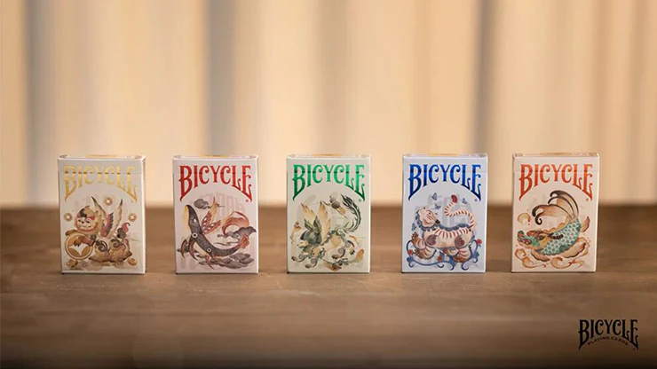 Bicycle Mascot Playing Cards -White Marsh - Image 6
