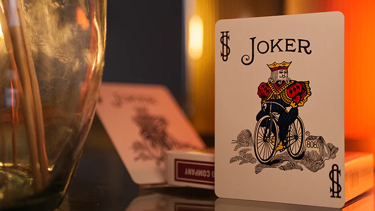 Bicycle Metallic Ruby Playing Cards - Image 3