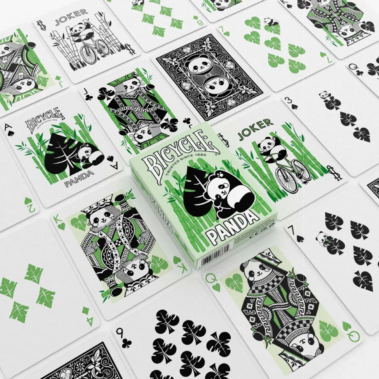 Bicycle Panda Playing Cards - Slow Down. Deal In. Panda Style. - Image 3