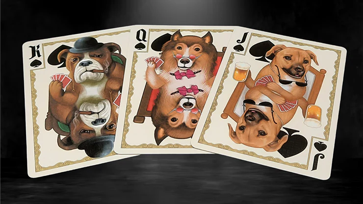 Bicycle Poker Dogs V2 with Great New Card Backs - Image 3