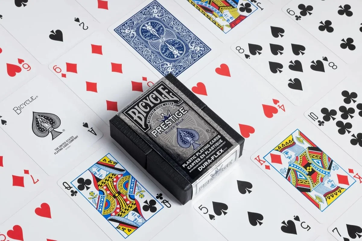 Bicycle Prestige Playing Cards - Blue - Image 4