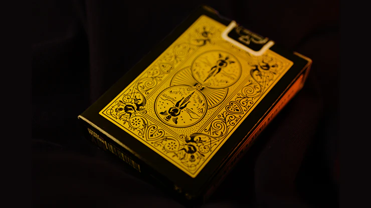 Bicycle Reverse Yellow Playing Cards - Image 2