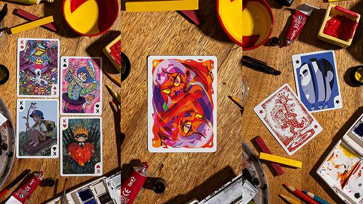 Bicycle Sari Sari (Code Red Edition) Playing Cards - Image 6