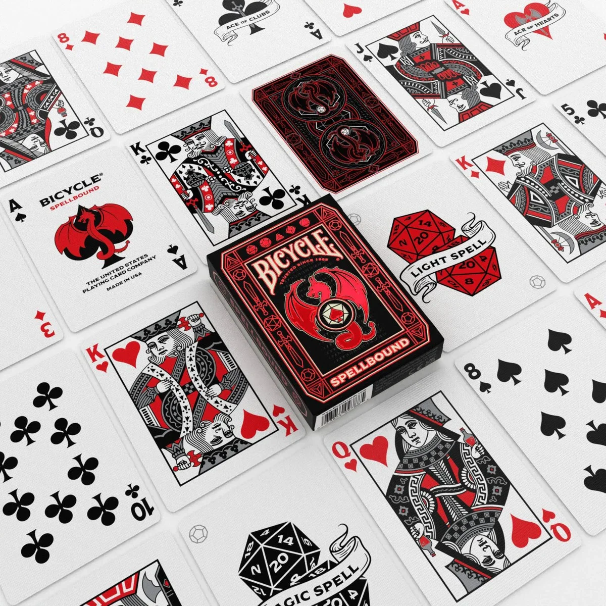 Bicycle Spellbound Playing Cards Roll Initiative - Play with Power - Image 3