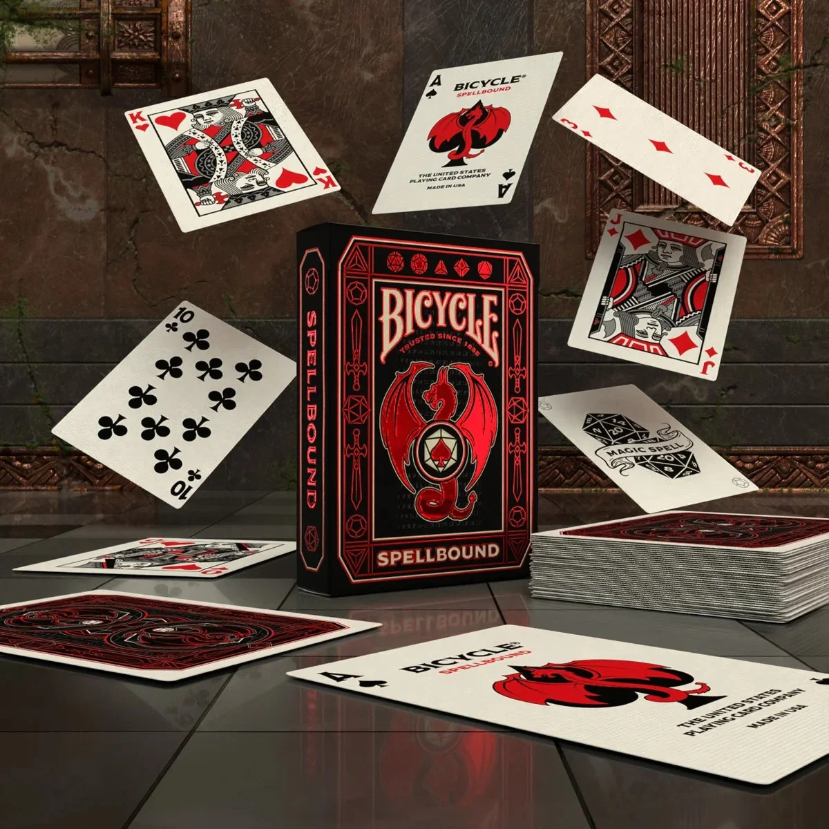 Bicycle Spellbound Playing Cards Roll Initiative - Play with Power - Image 4