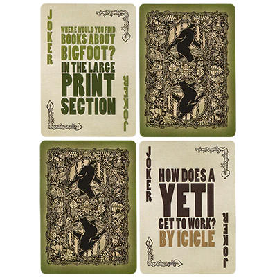 BigFoot Bicycle Playing Cards - Image 2