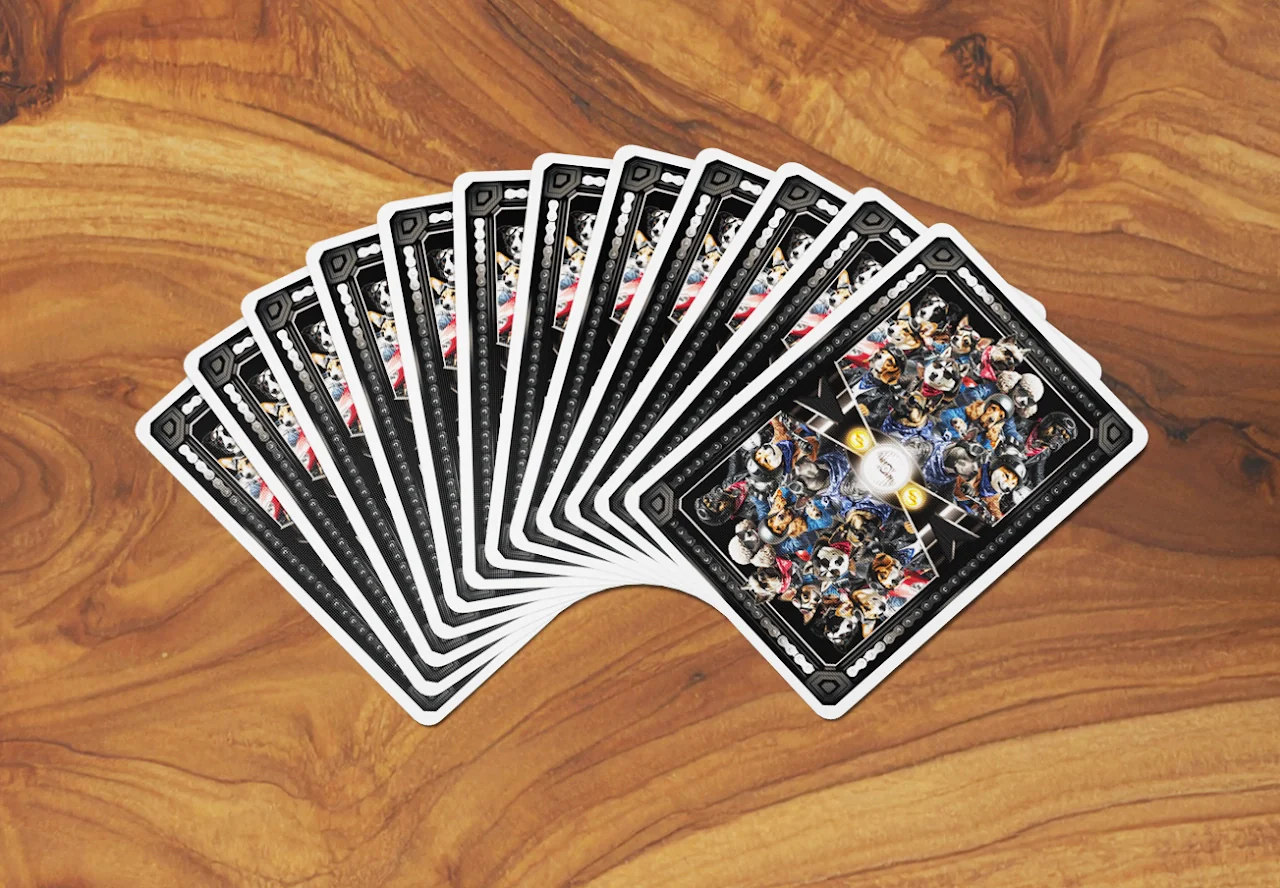 Biker Dogs Playing Cards - Image 2