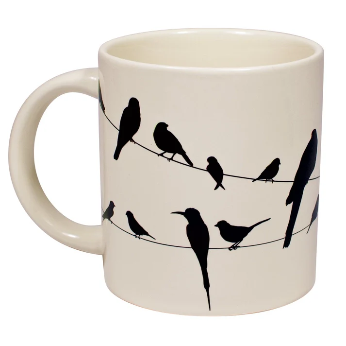 Birds On a Wire Heat-Changing Coffee Mug - Image 3
