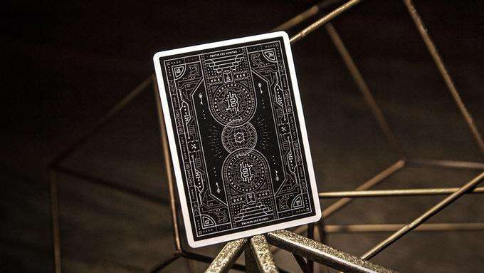 Bitcoin Black Marked Playing Cards LPCC - Image 7