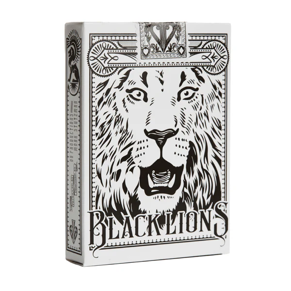 Black Lions Seconds Playing Cards USPCC - Image 3