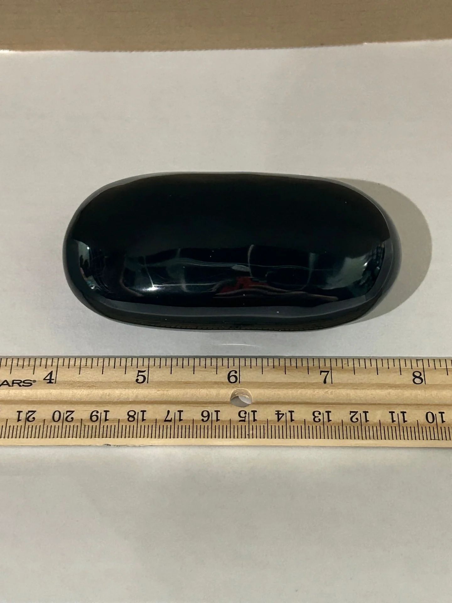 Black Obsidian Palm Stone - Image 2