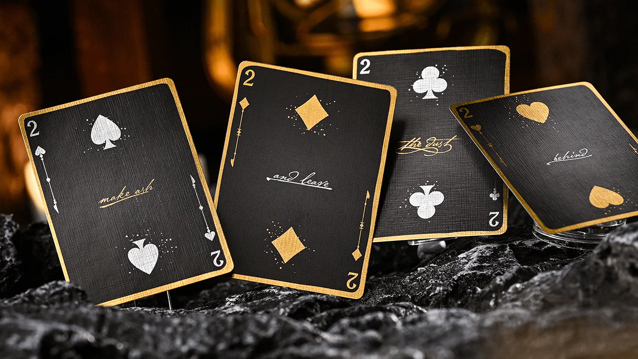 Black Requiem Playing Cards Cartamundi - Image 2