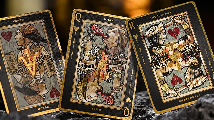 Black Requiem Playing Cards Cartamundi - Image 3