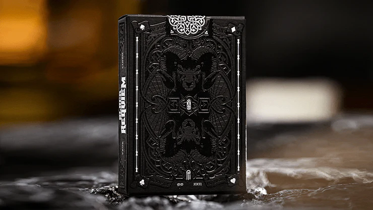Black Requiem Playing Cards Cartamundi - Image 6