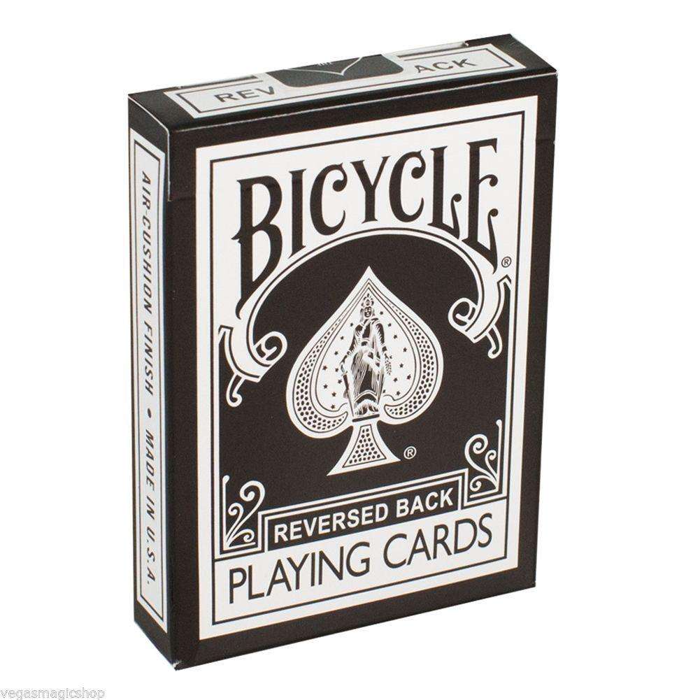 Black Reversed Back Bicycle Playing Cards - Image 2