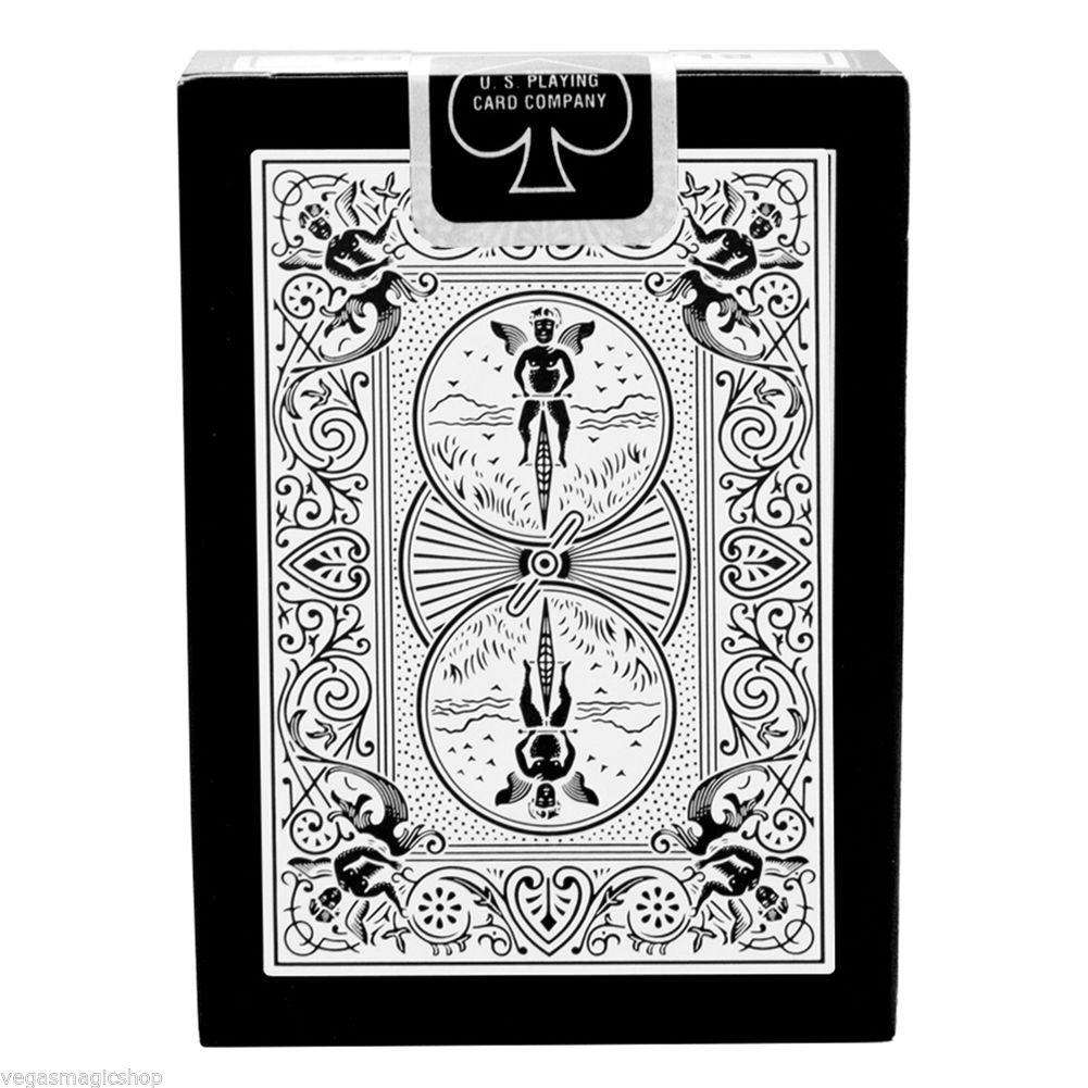 Black Reversed Back Bicycle Playing Cards - Image 5