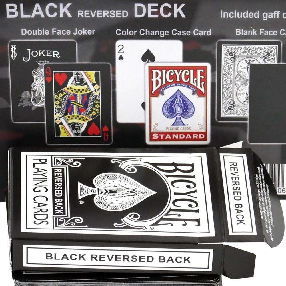 Black Reversed Back Bicycle Playing Cards - Image 7