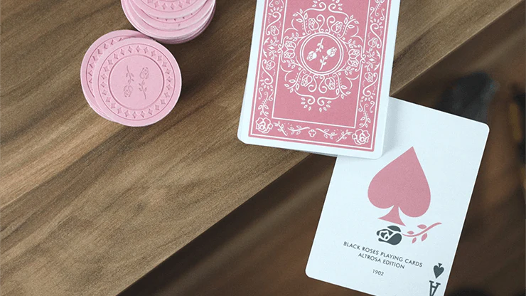 Black Roses Altrosa Playing Cards USPCC - Image 5