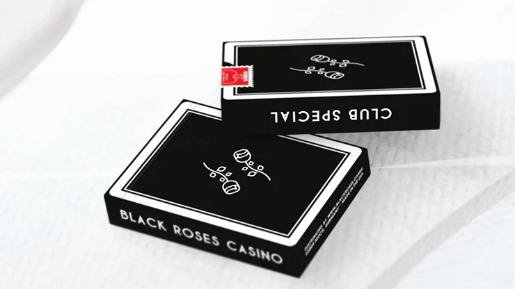 Black Roses Casino Playing Cards USPCC - Image 2