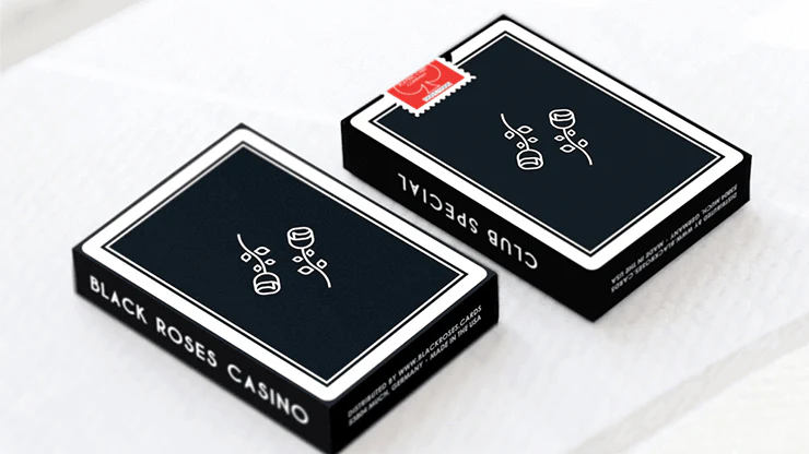 Black Roses Casino Playing Cards USPCC - Image 5