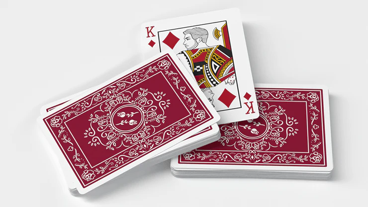 Black Roses Edelrot Marked Playing Cards USPCC - Image 6