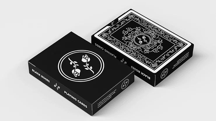 Black Roses Marked Playing Cards USPCC - Image 7