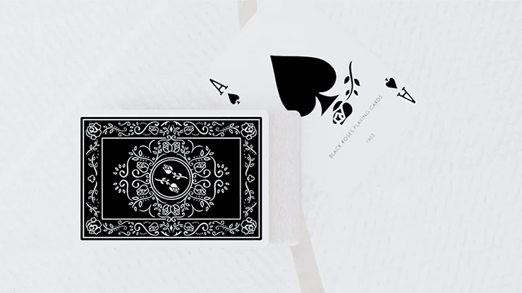 Black Roses Playing Cards USPCC - Image 4