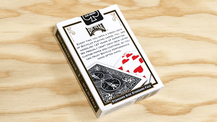 Black Standard Bicycle Playing Cards - Image 3