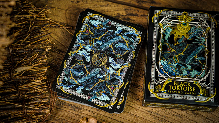 Black Tortoise Classic Set by Ark Playing Cards - Limited to 1000 - Image 6