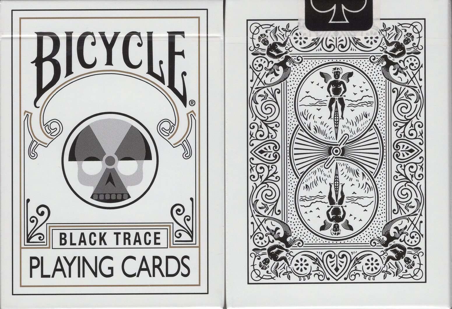 Black Trace Bicycle Playing Cards