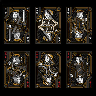 Blackout Kingdom Bicycle Playing Cards - Image 3